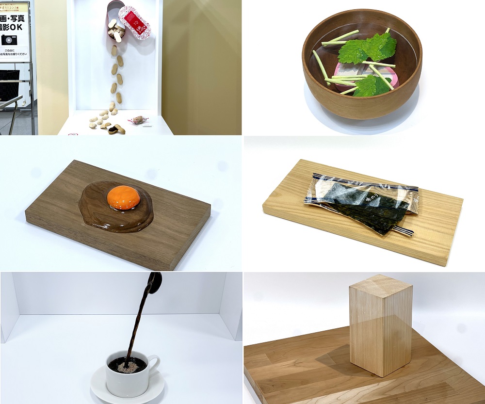 K140 催事イベント キボリノコンノ展食べたい！木彫りアートの世界