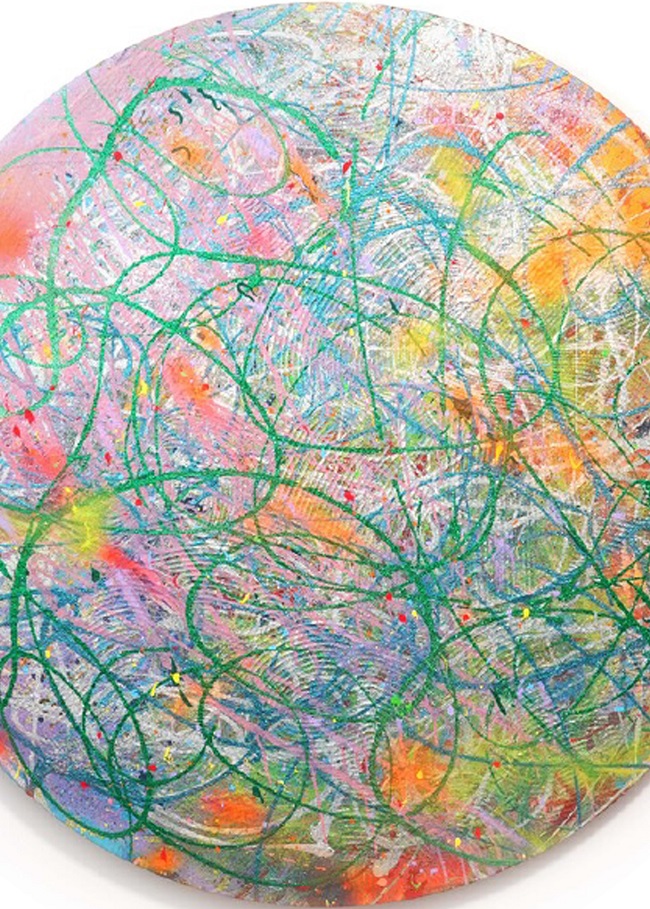 【真作】額装 油彩画　山本亜稀 「パンジー」　画 二科会 サイン有 裏書有 へ9 真作】額装 油彩画 山本亜稀 「パンジー」 画 二科会 サイン有