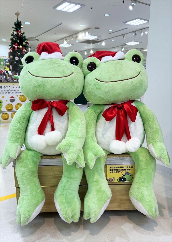 かえるのピクルス そごう横浜限定 ビーンドール＋ノベルティフルセット♪クリスマス かえるのピクルス そごう横浜限定 ビーンドール＋ノベルティフル